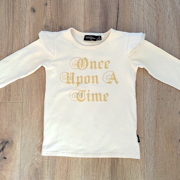 Rock Your Baby Girls Long Sleeve T size 5 - Picture 1 of 6